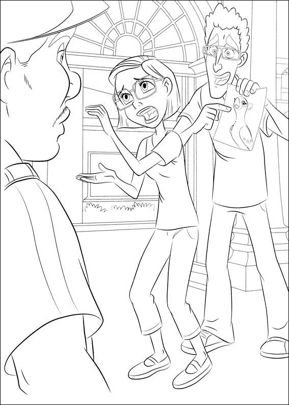 coloriage rio linda et tulio cherchent leurs arra de partout